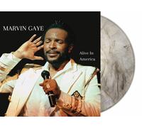 MARVIN GAYE - ALIVE IN AMERICA (CLEAR MARBLE VINYL) 2 VINYL LP NEUF