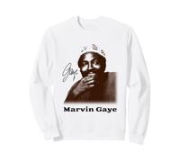 Marvin Gaye Vintage Soul Musicien Portrait Graphique Sweatshirt