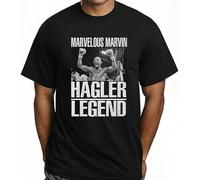 Marvin Hagler Legend Unisex T-Shirt Graphic Unisex Tee Shirt Black XL