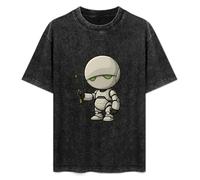 Marvin The Paranoid Android Hitchhiker's Guide to The Galaxy Mens T-Shirt Black Unisex Top Tee M