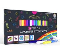 Marvin's Magic - 25 Stylos magiques étonnants - Idéal comme cadeau - Sets de magie pour enfants + Stylos de bricolage