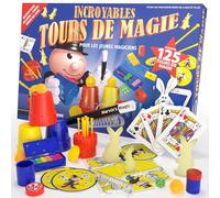 Marvin's Magic - Ensemble de Magie pour Enfants - Comprend Baguette Magique, Tours de Cartes et Autres Accessoires - 6 Ans et Plus - 125 Tours de Magie