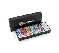 Marvis | Coffret de mini-dentifrices aromatisés (7 x 25 ml) - Ensemble de dentifrices de voyage pour une fraîcheur durable - Lot de 7 mini-dentifrices