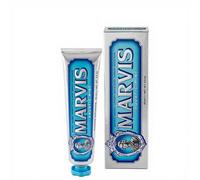 Marvis Dentifrice Menthe Aquatique, 85ml, Dentifrice fraîcheur longue durée, Aide à éliminer la plaque dentaire et à promouvoir la santé des gencives