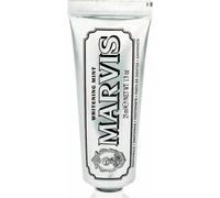 Marvis Dentifrice de voyage Menthe blanchissante, 25 ml, Favorise le blanchiment naturel des dents, Dentifrice antiplaque à la fraîcheur longue durée
