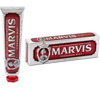 Marvis Dentifrice Menthe-Cannelle, 85ml, Dentifrice aromatisé, Aide à éliminer la plaque dentaire et promouvoir des gencives saines, Fraîcheur durable