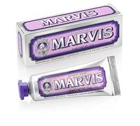 MARVIS® Jasmin Mint 25 ml I Dentifrice aux notes florales de fleur de jasmin I Élimine la plaque dentaire et les dépôts tenaces I Avec fluorure I Format voyage
