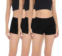 Marvmys Culotte Femme Coton Shorty Taille Moyenne Slip Billet Doux Sport Extensibles Décontracté Boxer sous-Vêtements Lot de Plusieurs Pièces S-XXL