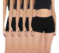 Marvmys Culotte Femme Coton Shorty Taille Moyenne Slip Billet Doux Sport Extensibles Décontracté Boxer sous-Vêtements Lot de Plusieurs Pièces S-XXL