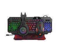 Marvo CM430 CZ/SK, jeu de souris clavier gaming, tapis de souris, clavier, CZ/SK, gaming, membrane filaire (USB), cz