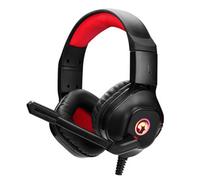 Marvo HG8929, casque avec microphone, noir, illuminé, jack 3,5 mm + rozdvojka + USB