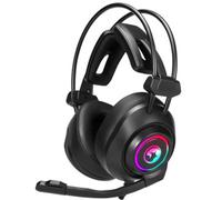Marvo HG9056, casque avec microphone, contrôle du volume, noir, gaming, rétroéclairage, 7.1 Virtual type, EOL
