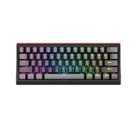 Marvo KG962 Clavier de jeu mécanique détachable avec câble USB de type C - Interrupteur bleu