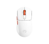 Marvo Scorpion G964W NIRO 60 Wireless and Bluetooth USB-C Rechargeable Gaming Mouse (White)