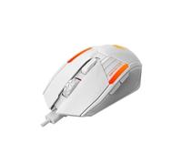 Marvo Scorpion M291 WH CAPO Souris de jeu filaire 7 couleurs 6400 DPI Blanc