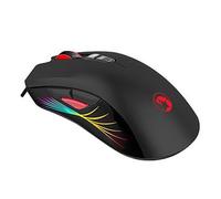 MARVO Souris de Jeu M519 avec éclairage RVB 12000 DPI capteur Optique avec 7 Modes d'éclairage jusqu'à 1000 Hz - Noir