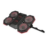 Marvo Support de Refroidissement pour Ordinateur Portable FN-41 - Ventilateurs Silencieux à Haute Vitesse pour Un Refroidissement Rapide et Moins de Bruit