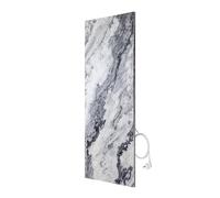 Marwona Chauffage infrarouge en pierre naturelle avec WiFi smart thermostat I 800 W I Carrara Optik A-800 I Chauffage mural en pierre naturelle à économie d'énergie I 5 ans de garantie