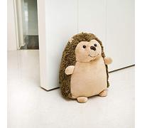 Marwood Butée de porte décorative pour la maison et le bureau, cale-porte d'intérieur lesté en tissu animal en peluche, butée de porte décorative, Hérisson