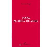 Marx au-delà de Marx - Antonio Negri - L'harmattan - broché - Livre