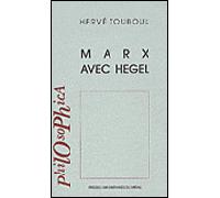 Marx avec Hegel - Hervé Touboul - Presses Universitaires Du Midi - broché - Essai