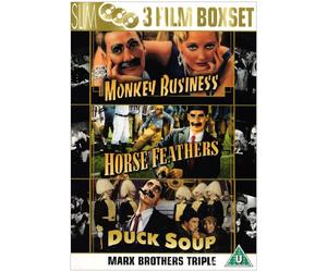 Marx Brothers Boxset - Marx Bros Duck Soup/Monkey Business/Horse Feathers [Import anglais]