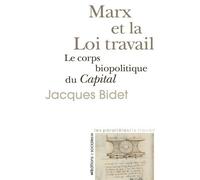 Marx Et La Loi Travail - Le Corps Biopolitique Du Capital