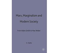 Marx, Marginalism And Modern Sociology
