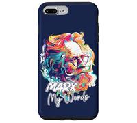 Marx My Words - Philosophie Humoristique - Citation de l'amant Coque pour iPhone 7 Plus/8 Plus