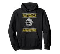 Marx - Tout ce que je veux pour Noël, c'est les moyens de production Sweat à Capuche