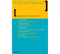 Marxisme et democratie - Collectif - Syllepse Eds - broché - Etude