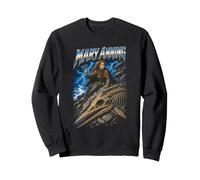 Mary Anning Fossil Hunter Paléontologie Jurassic Coast Sweatshirt