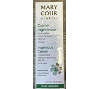 Mary Cohr Crème Ingénieuse Hydratation Eclat Du Teint Fps15 30 ml Neuf Yyy