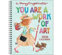 Mary Engelbreit's You Are a Work of Art 2026 Monthly/Weekly Planner Calendar