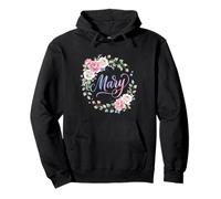 Mary Flower Sweat à Capuche