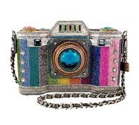 Mary Frances Life in Color, Sac à Main bandoulière Femme, Multicolore/Vagues de la mer (Ocean Tides)