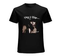 Mary J Blige American Singer-Song Unisex Tee Shirt Men's Black T-Shirt XXL