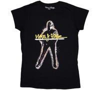 Rock Off Trade T-shirt Mary J Blige Femme Taille L Noir Glow Importé