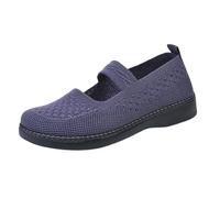 MARY JANE - Baskets pour femme - Coupe extra large - En maille respirante - Chaussures orthopédiques légères et confortables - Chaussures décontractées - Chaussures de fitness - Chaussures de sport
