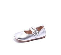 Mary Jane Chaussures basses pour fille Ballerines plates Chaussures de mariage Chaussures de princesse Chaussures pour enfants Chaussures de ballet pour fête prénatale Chaussures de soirée douces