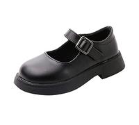 Mary Jane Chaussures basses pour fille Chaussures de mariage Chaussures plates en cuir synthétique Chaussures d'école élégantes Chaussures de princesse pour enfants Ballerines vernies Chaussures de