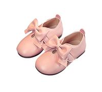 Mary Jane Chaussures basses pour fille élégantes princesse Chaussures plates avec nœuds Chaussures de mariage Chaussures d'école Chaussures en cuir Chaussures de costume Ballerines Chaussures de fête