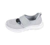 Mary Jane Chaussures de marche larges en maille pour femme | Chaussures de conduite à plateforme peu profondes, douces et confortables pour le quotidien, le sport, l'extérieur