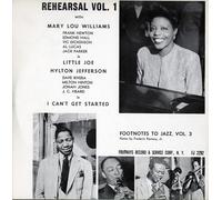 Mary Lou Williams - Footnotes to, Vol. 3: Jazz Rehearsal, I
