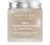 Mary&May Calendula Peptide Ageless Sleeping Mask masque de nuit apaisant effet anti-rides 110 g