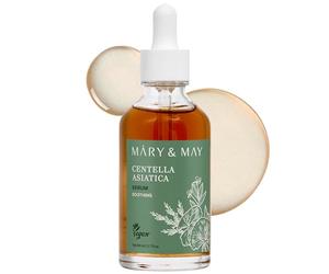 Mary&May Centella Asiatica Sérum Coréen 95% Extrait Pur - Sérum Visage Apaisant pour Peau Irritée - Absorption Rapide Non Collante, Grade Vert EWG, Soin du Visage Coréen, 80ml