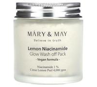 Mary & May Lemon Niacinamide Glow, Sachet Lavable, 125 G