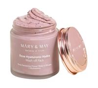 Mary&May Masque d'argile hyaluronique a la rose crémeuse, 125 g