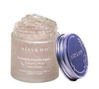 Mary&May Masque de nuit rajeunissant aux peptides et au calendula, 110 g