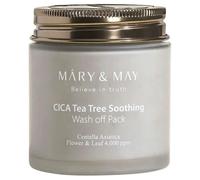 Mary&May Cica Tea Tree Soothing masque minéral purifiant à l'argile pour apaiser la peau 125 g